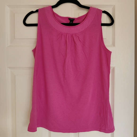 NWT Ann Taylor Pink Sleeveless Top 💕 - Picture 1 of 9